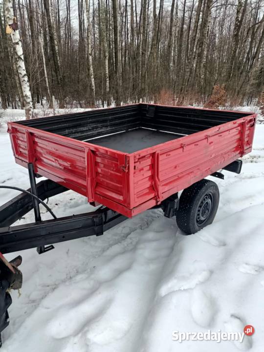 Przyczepa wywrotka na tył