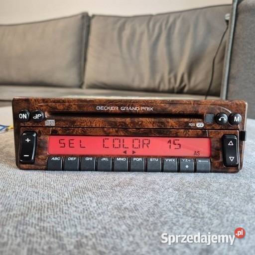 Unikatowe radio w kolorze drewna Becker Grand osobowe Koszalin