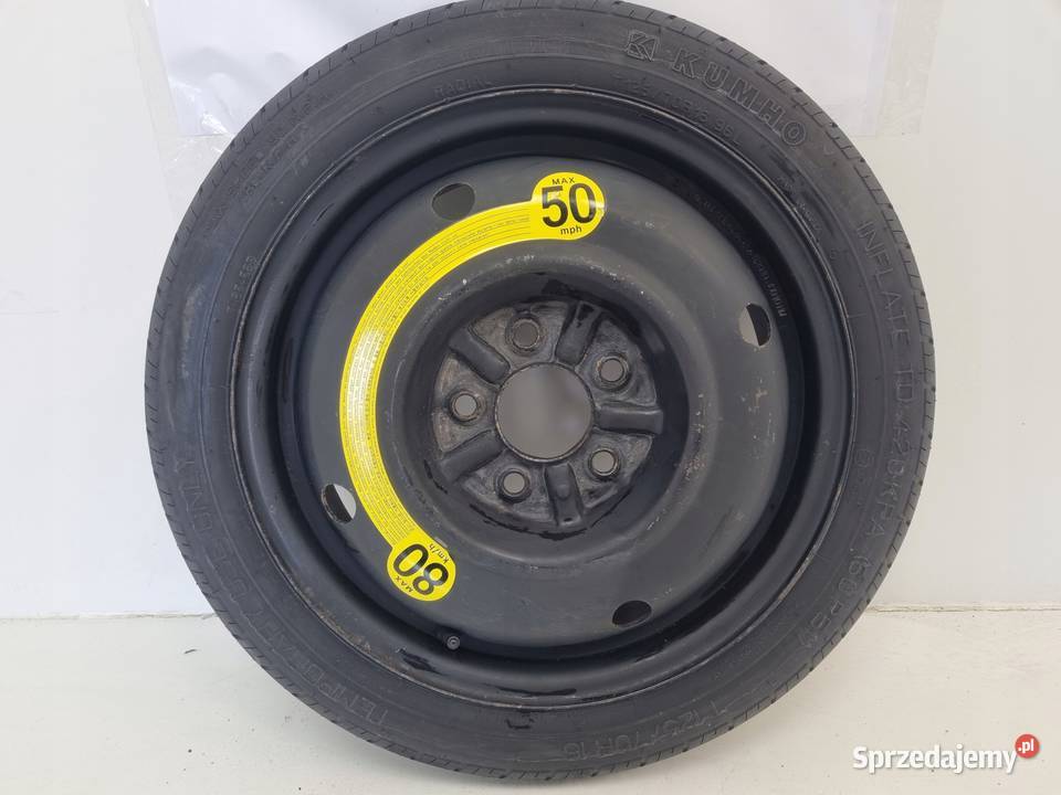 KOŁO DOJAZDOWE ZAPASOWE Kia Hyundai Coupe 12570 Chełm