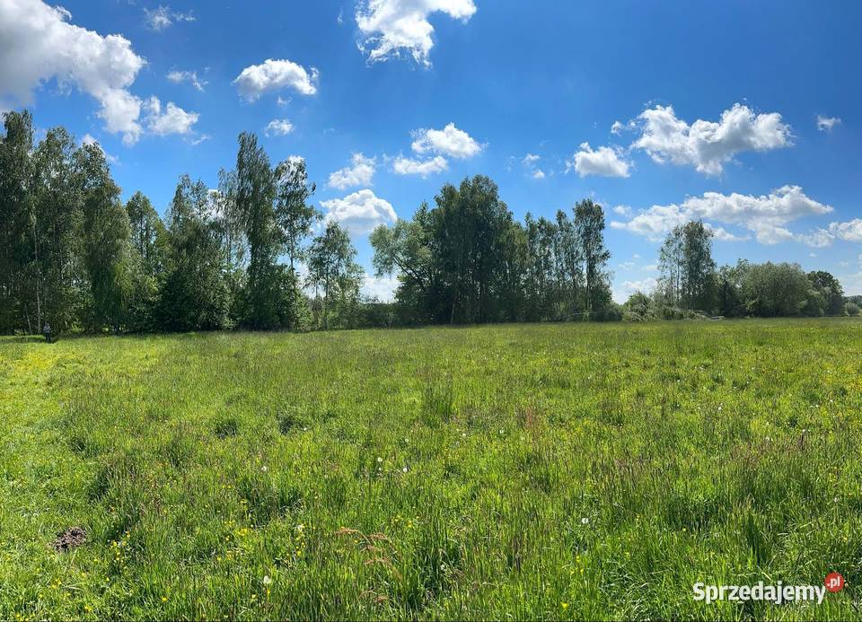 Działka budowlana drodze asfaltowej