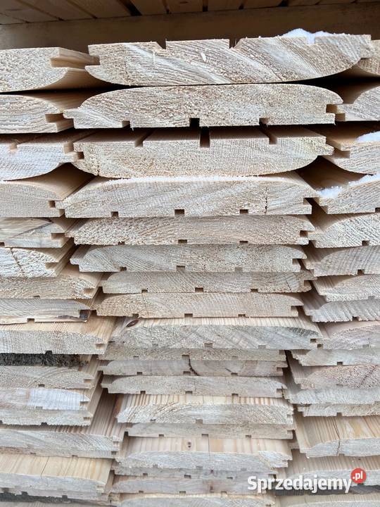 Deska elewacyjna podbitki pół ball niskie ceny Borowa