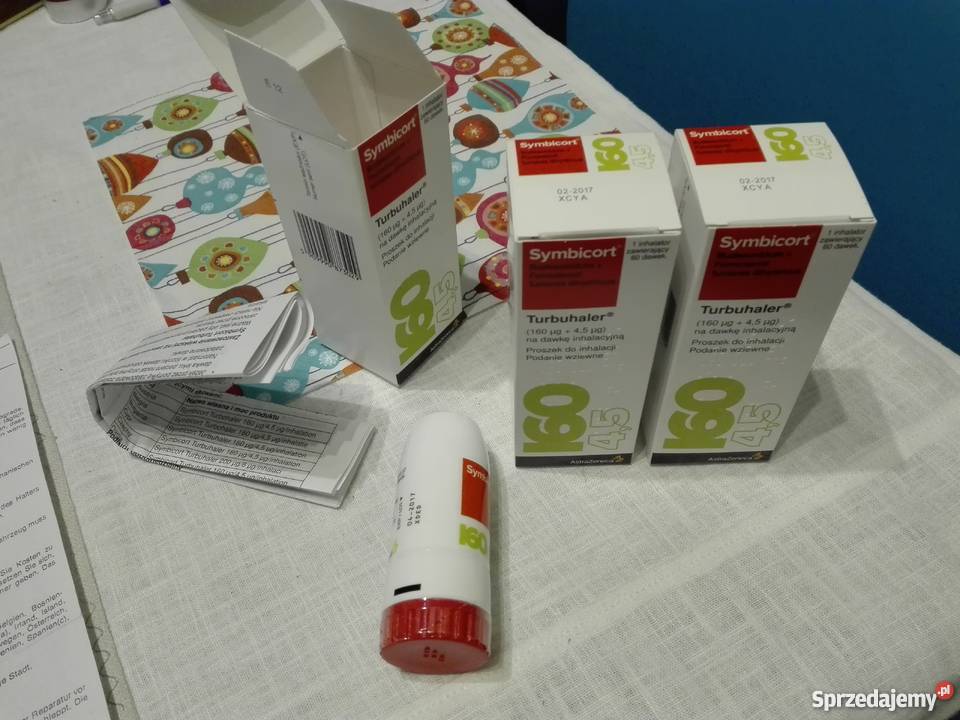 Symbicort Turbohaler 160 z datą ważności 042017 kujawsko-pomorskie Grudziądz sprzedam