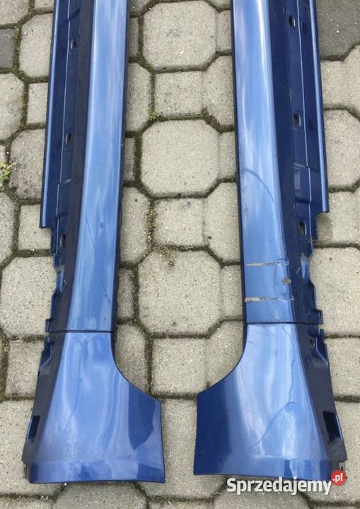 KOMPLET LEWA PRAWA LISTWA NAKŁADKA PROGOWA AUDI Listwy i nakładki