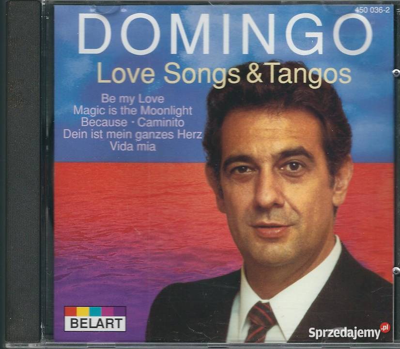 CD Placido Domingo Love Songs Tangos 1993 Brwinów