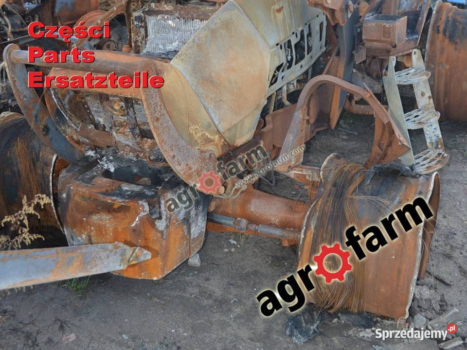 Deutz Agrotron K110 części skrzynia biegów oś Byków