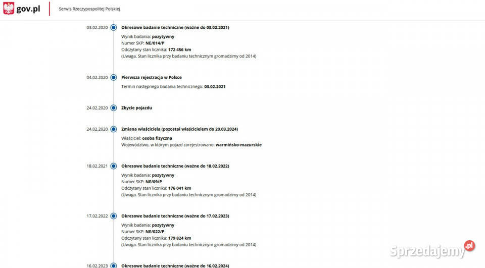 Hyundai Tucson 20 Benzyna Moc 141 Zarejestrowany Elbląg