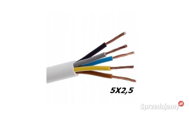 PRZEDŁUŻACZ SIŁOWY GUMOWY 16A 32A 5x25 OWY 20m małopolskie Skawina sprzedam