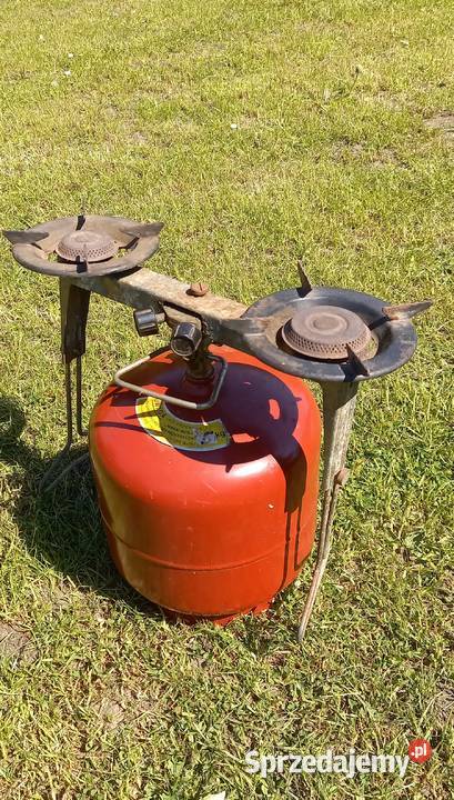 Butla gazowa 3 pełna i 2palnikowa kuchenka Małkinia Górna sprzedam
