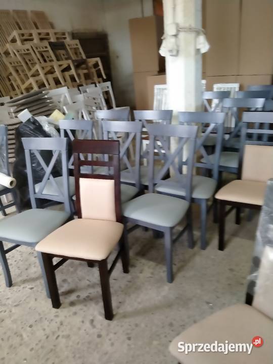 Nowoczesne krzesła bukowe Stargard sprzedam