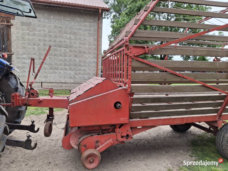 Przyczepa zbierająca do siana Pottinger wielkopolskie Kawęczyn sprzedam