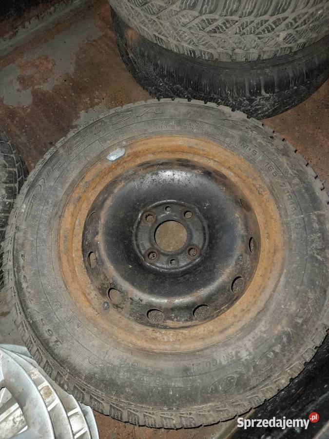 Kompletne koła 14 z oponami zimowymi do Fiata Busko-Zdrój