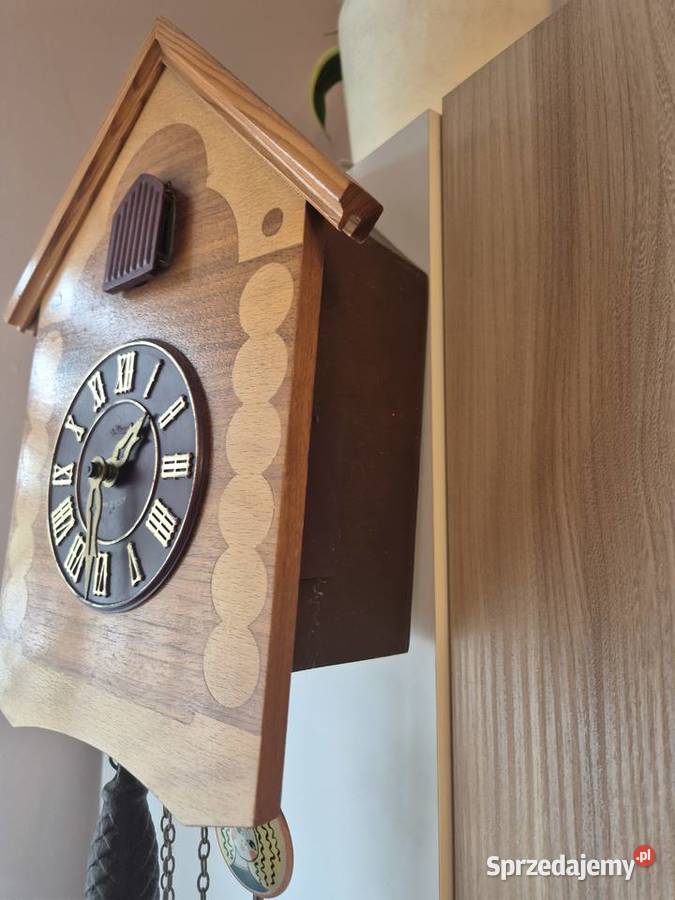 Zabytkowy zegar z kukułką Majak Dom i Ogród