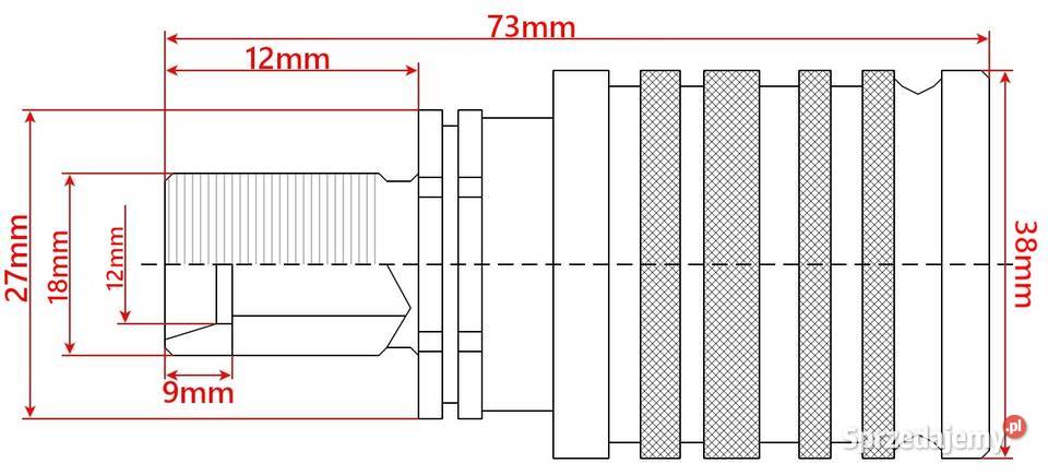 ZESTAW Szybkozłączy Euro Gniazdo M18 WTYCZKA M18 kujawsko-pomorskie Solec Kujawski