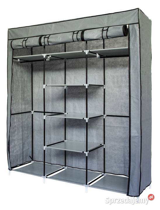 Składana szafa tekstylna materiałowa garderoba Szafy i garderoby Szafy i garderoby Poznań
