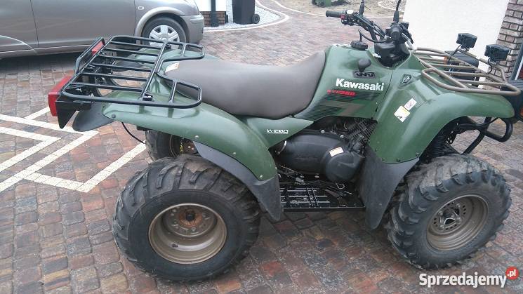 Kawasaki KVF 360Transport cala Polska Kawasaki wielkopolskie Konin sprzedam