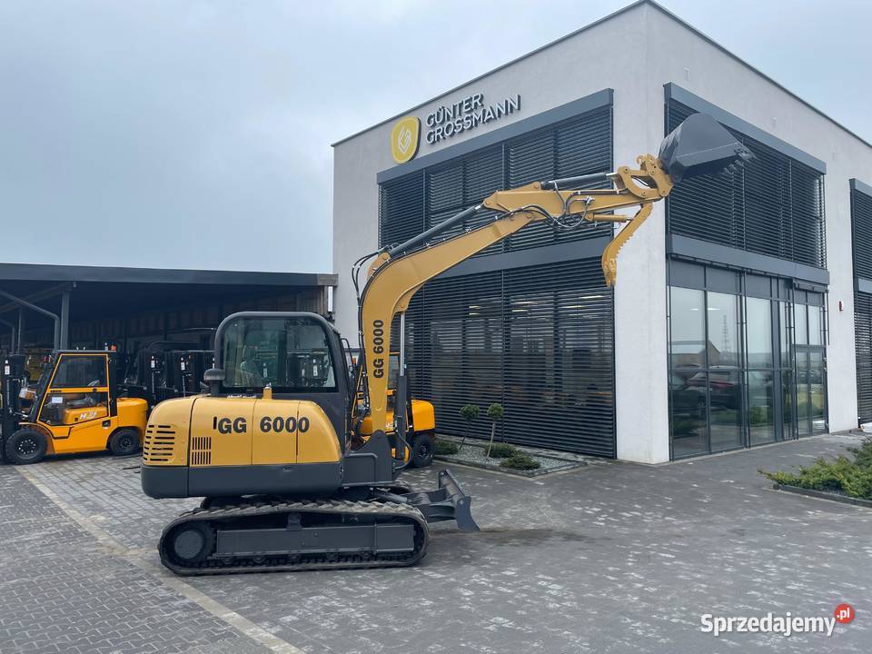Koparka na gąsienicach Gunter Grossmann GG6000 Poznań