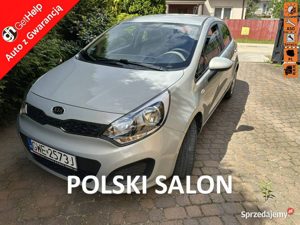 Kia Rio Polski salon 2 kpl opon nowych Wejherowo sprzedam