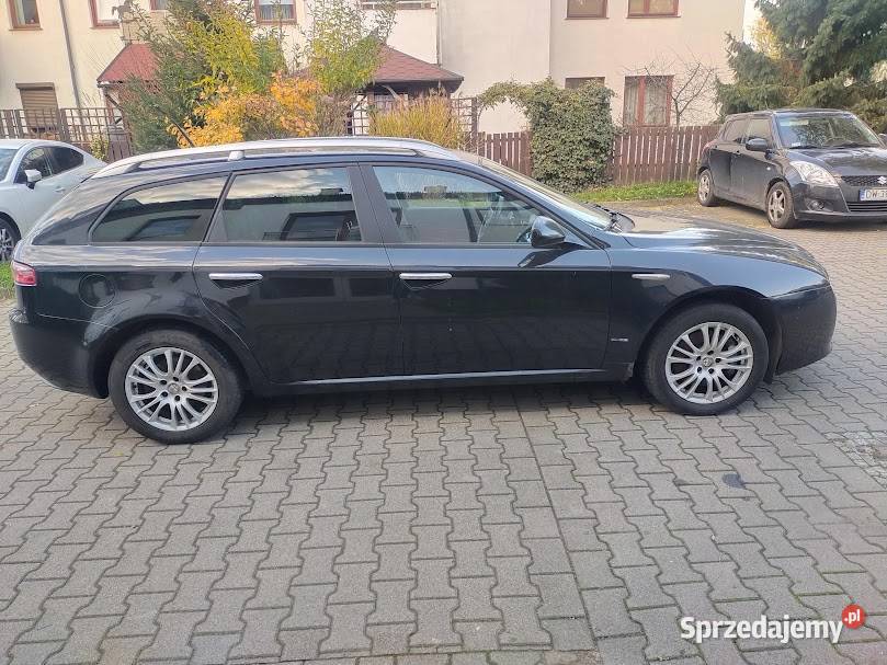 Alfa Romeo 159 Sportwagon 19JTD Czerwona Skóra Samochody osobowe sprzedam
