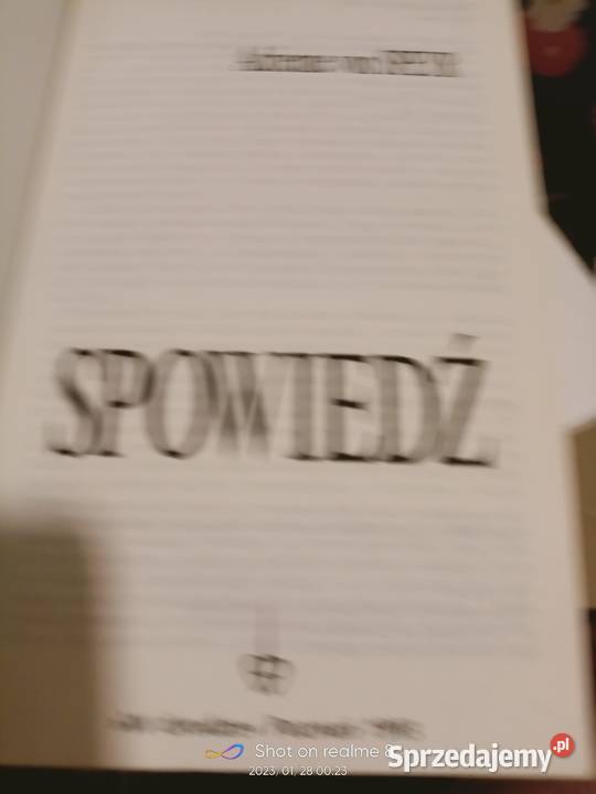 Spowiedź książki Warszawa księgarnia Praga mazowieckie