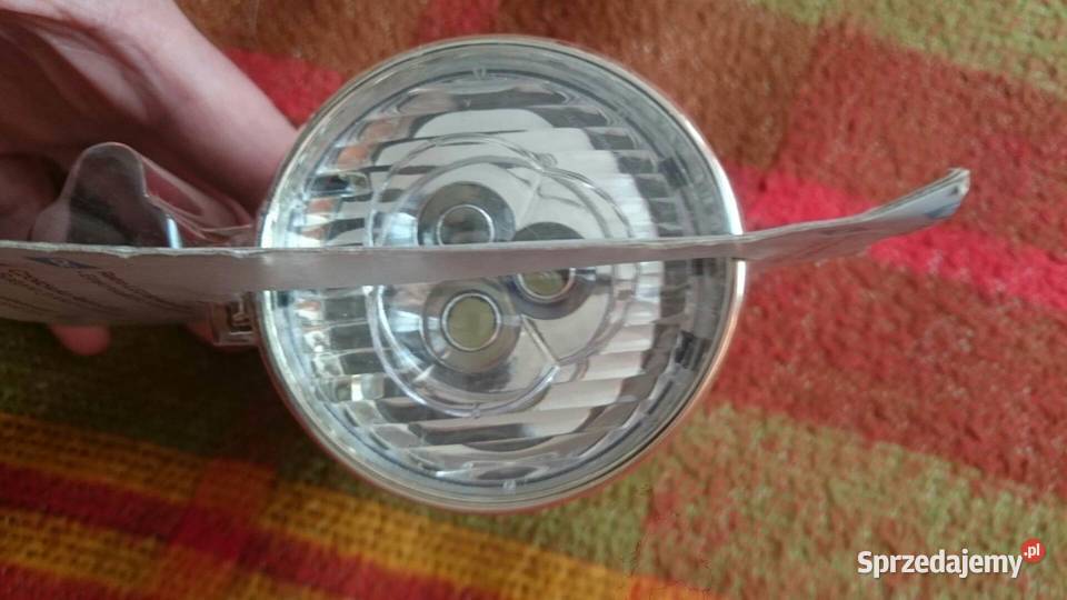 Stara lampa rowerowa przód tył lednowe Części i akcesoria Szczebrzeszyn
