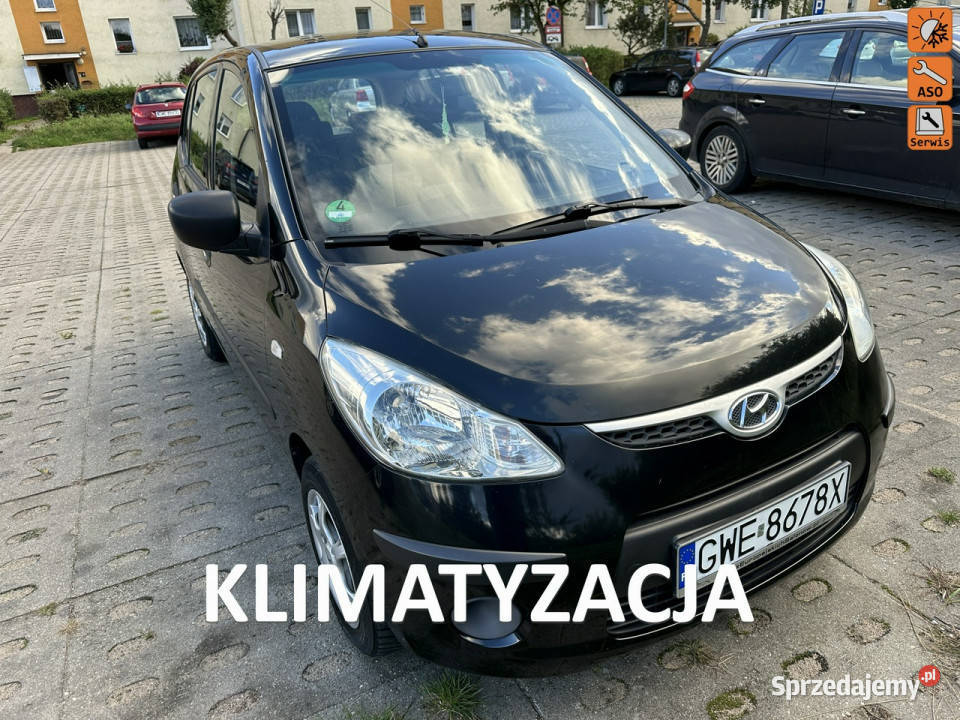 Hyundai i10 KlimatyzacjaIsofixPrzebieg klimatyzacja Wejherowo