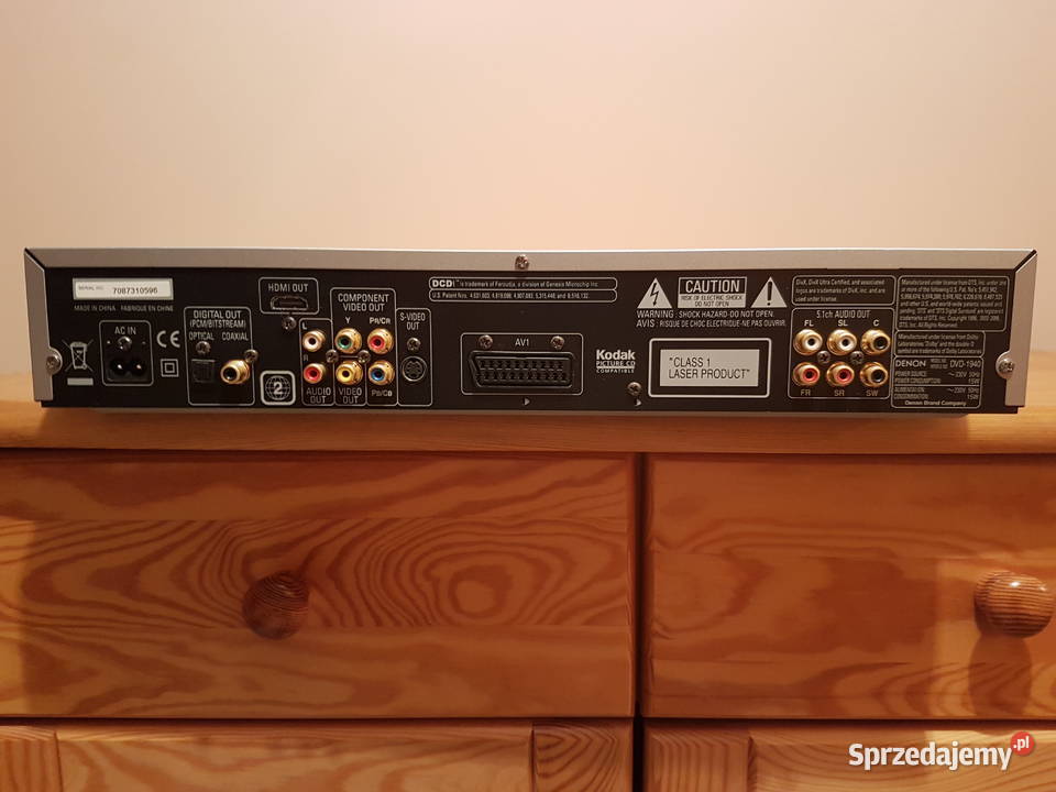 Denon dvd 1940 odtwarzacz
