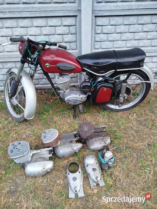 MZ 1253 z dokumentami dkw RT 125 MZ ES akryl łódzkie Radomsko