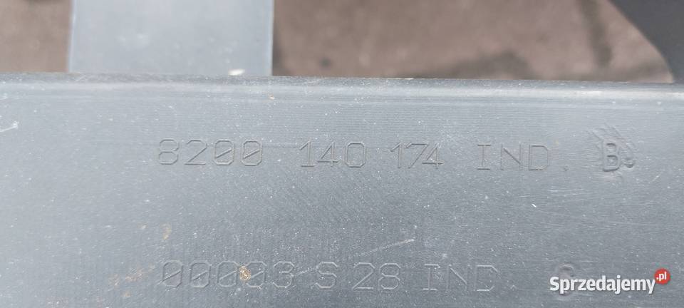 Pas przedni Renault Scenic ll 8200140174 Wzmocnienia, belki i wsporniki Szczecin