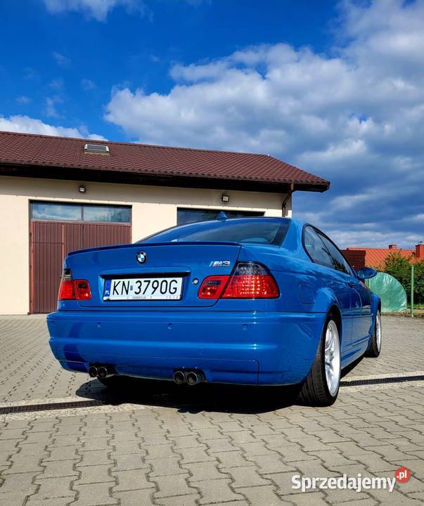 BMW E46M3 Laguna Seca Blue klimatyzacja M3