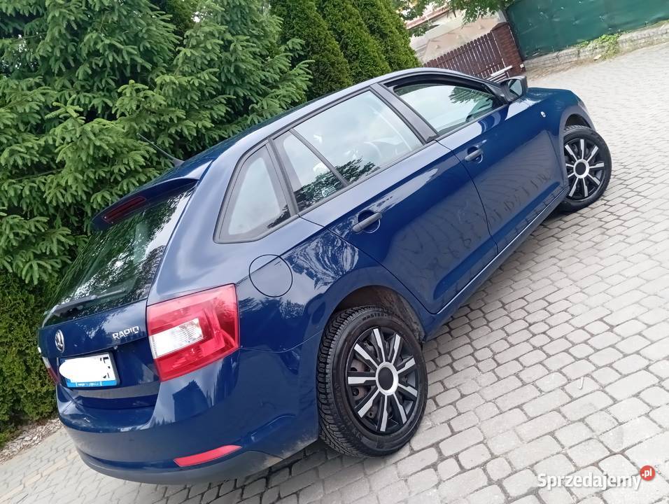 SKODA RAPID 12 TSI SUPER STAN SALON POLSKA II garażowany Samochody osobowe Gostynin