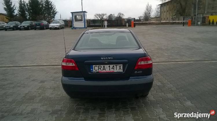 Volvo s40 1.8 benz/gaz Osięciny Sprzedajemy.pl