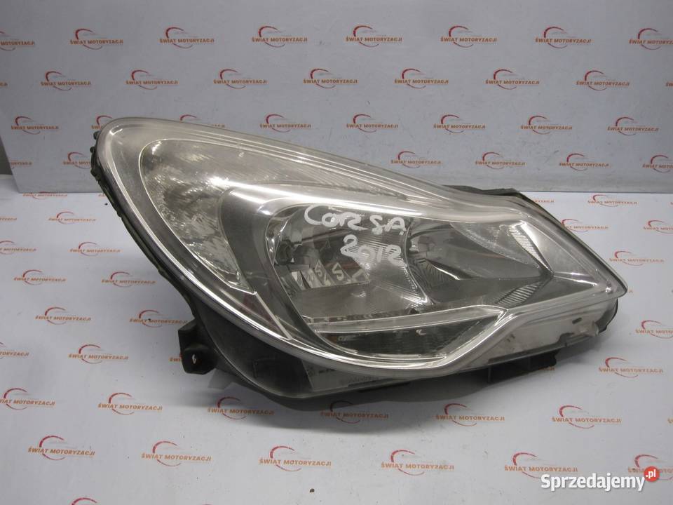 OPEL CORSA D 12r lampa prawa przód 13295018 sprzedam