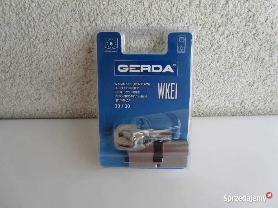 Wkładka bębenkowa H Plus GERDA 3030 mosiądz warmińsko-mazurskie