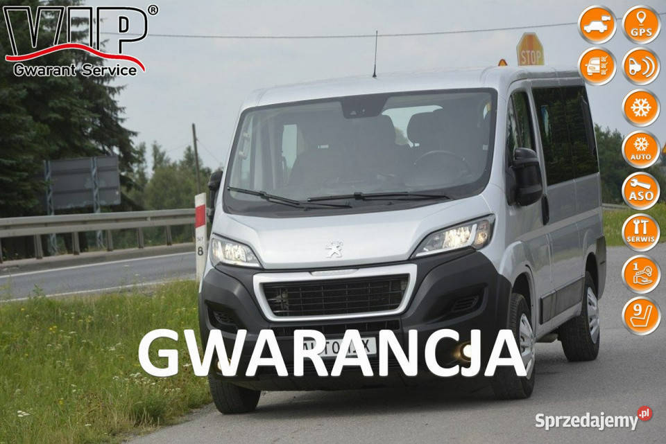 Peugeot Boxer 22BlueHDI 9 osobowy FV23 gwarancja 4/5 Sędziszów Małopolski