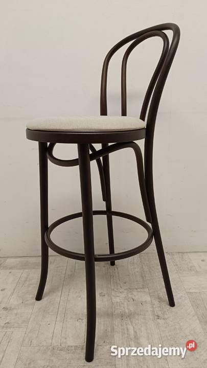 hoker krzesło barowe wysokie buk gięty Radomsko