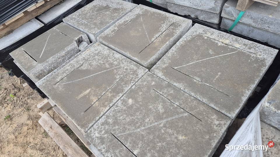 Płyty betonowe 40x40 gr 8 Hryniewicze