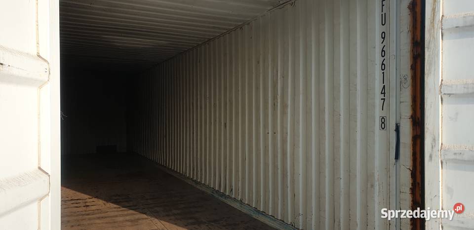 Kontenery morskie 40HC Pallet Wide Gdańsk