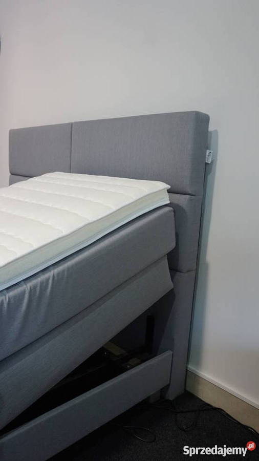 Łóżko kontynentalne Porto 160x200 Relaks tkanina Lubin