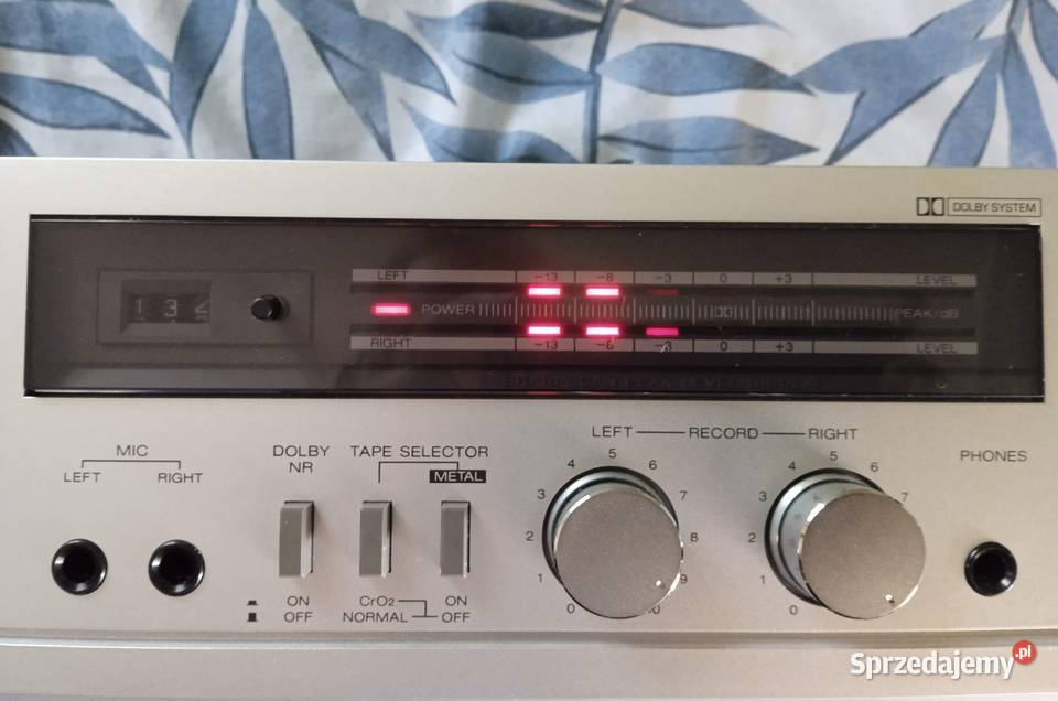 Magnetofon kasetowy Sharp RT100 Stereo Deck Stan Wrocław
