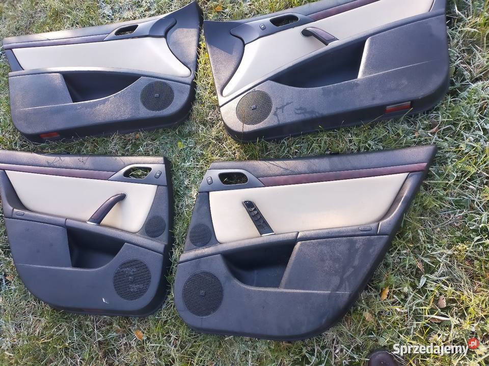 Peugeot 407 wnętrze komplet bananowe skóry Zwoleń