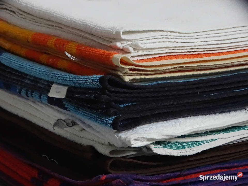 Zestaw 10 solidnych ręczników bawełnianych Różne Biłgoraj