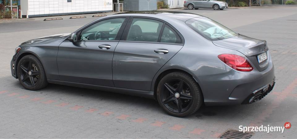 Mercedes Benz W205 C300 4matic 2016 r mazowieckie Warszawa