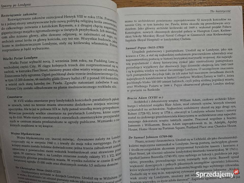 Spacery Londynie Andrew Duncan ISBN 8386609028 Kraków sprzedam