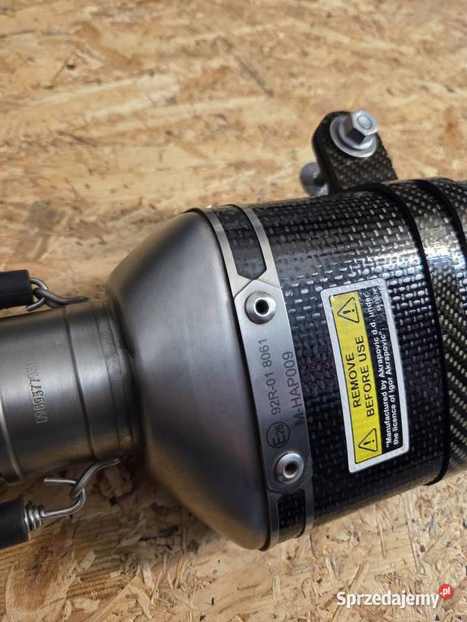 Akrapovic tłumik wydech Suzuki Gsxr 600 750 Kamionna