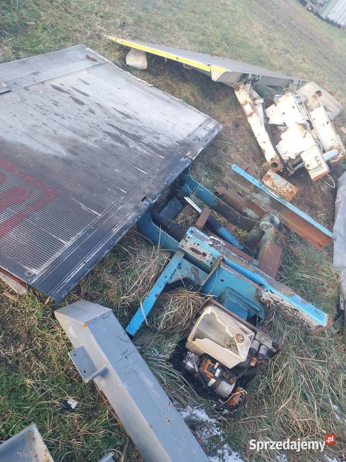 winda platforma ruchoma do busa 750 12 Volt 1KM wielkopolskie Borek Wielkopolski