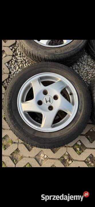 AluFelgi Wiatraki Honda 4x1143 1956515 opony Krępiec sprzedam