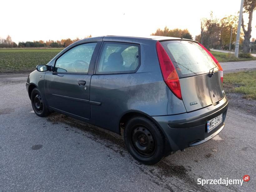 FIAT PUNTO 12 WAŻNE OC ELSZYBY WSPOMAGANIE 900 nieuszkodzony mazowieckie Grójec