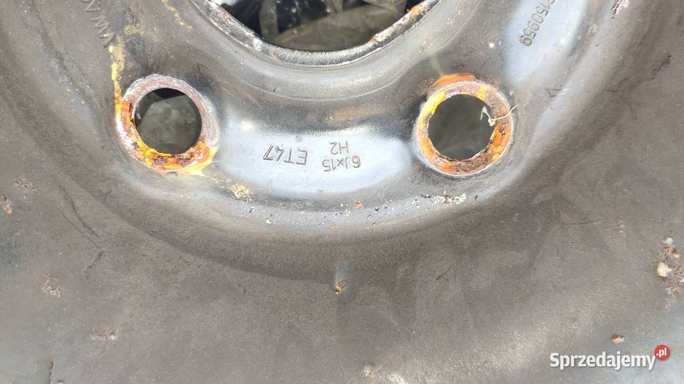Felgi 15 stalowe Skoda VW 6Jx15 ET47 4 sztuki Gliwice
