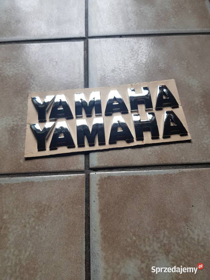 yamaha logo na zbiornik chrom 3 d Jędrzejów