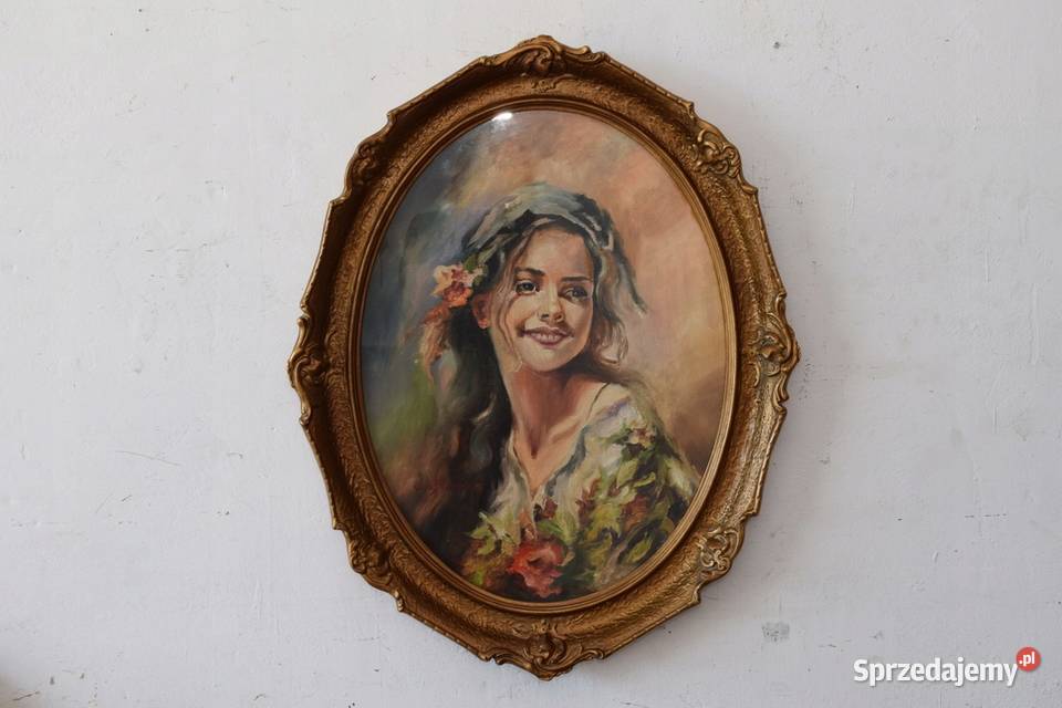 Olga Boznańska Dziewczyna z Kwiatami Stary Kraków